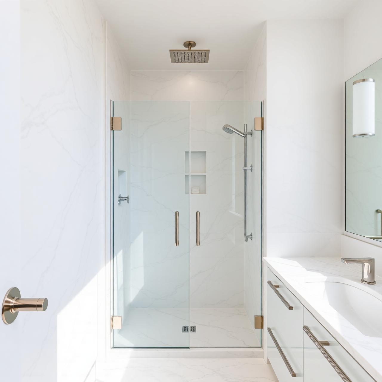 Luxury remodeled bathroom in Treasure Valley